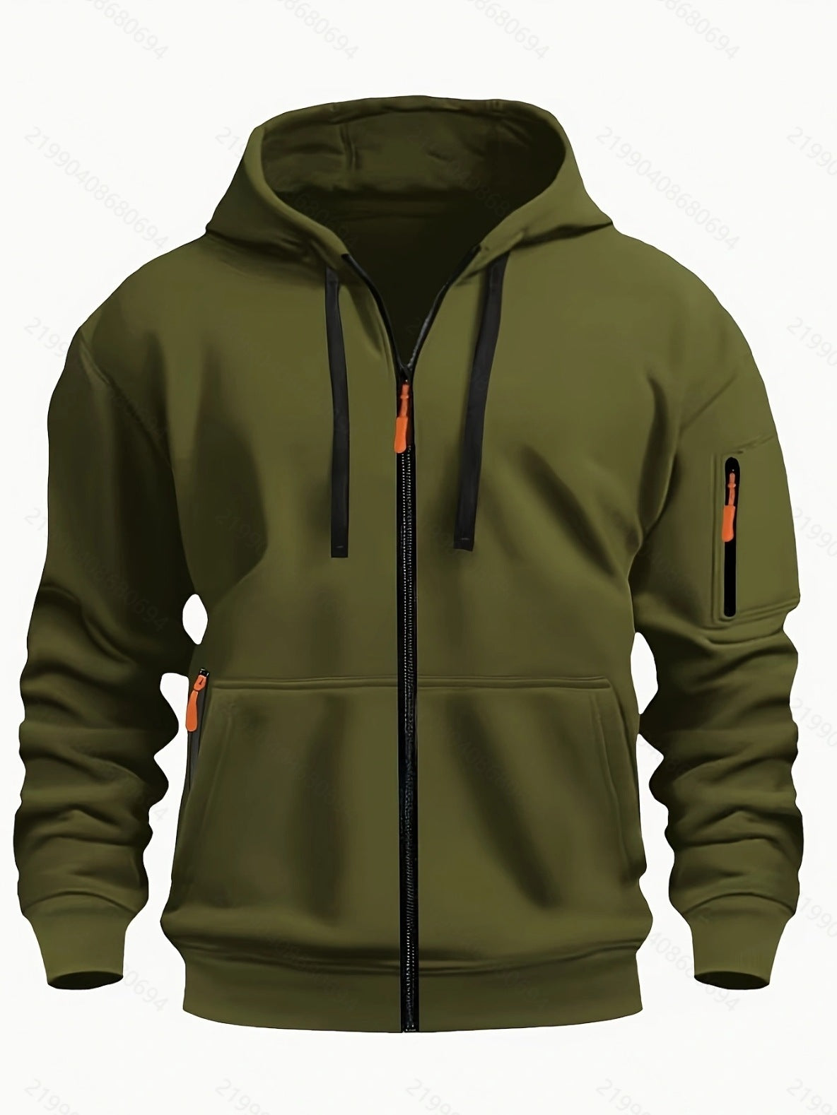 Athletic Zip Hoodie - Sports Essential