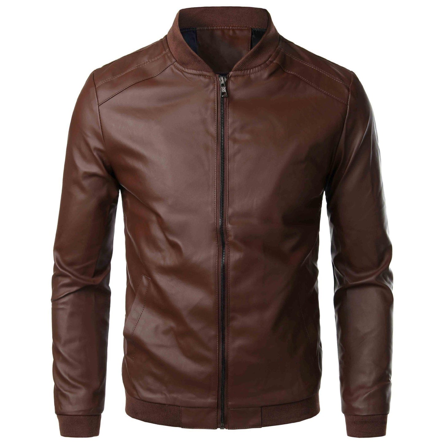 Biker Leather Jacket - Motorcycle Essential