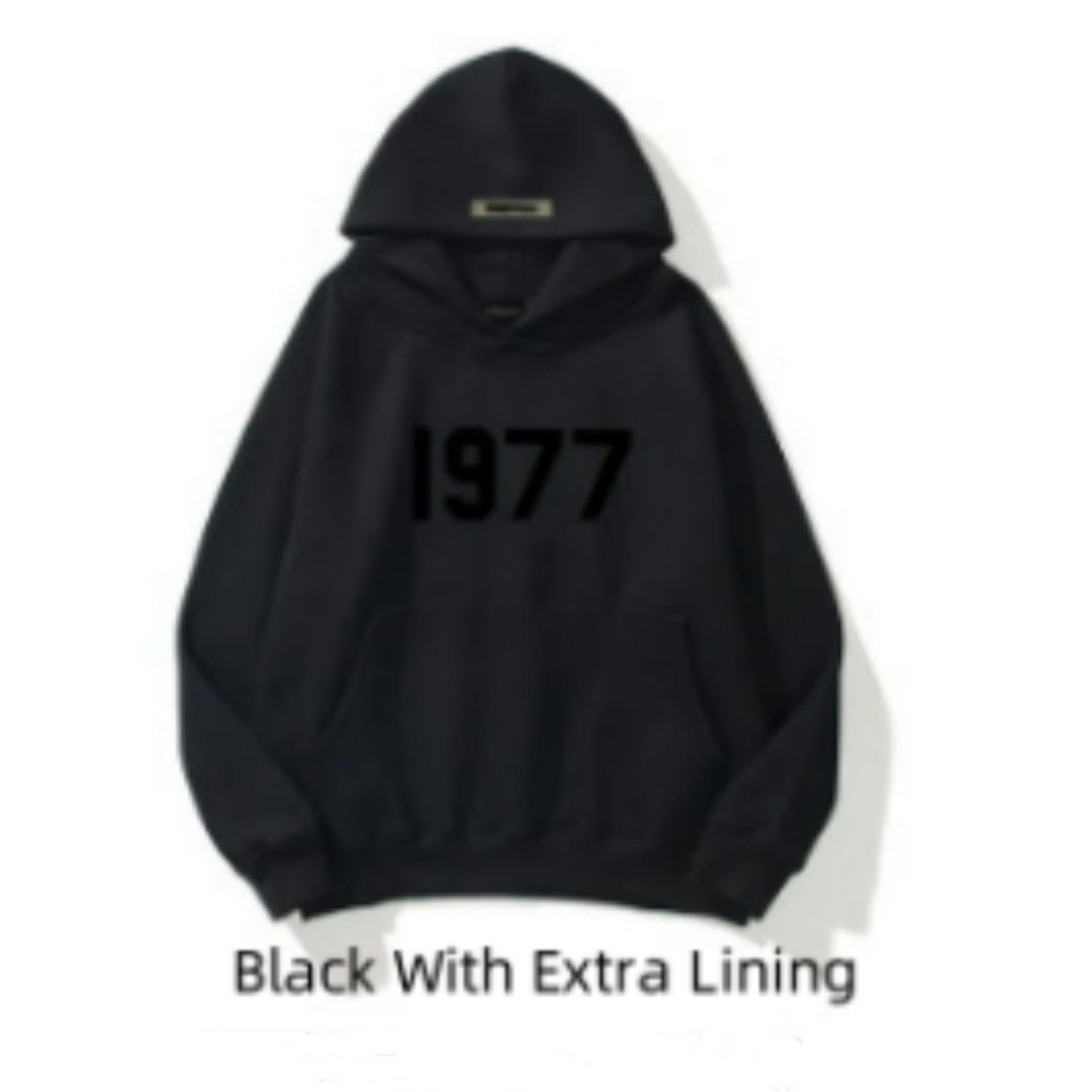 Retro 1977 Hoodie - Vintage Streetwear