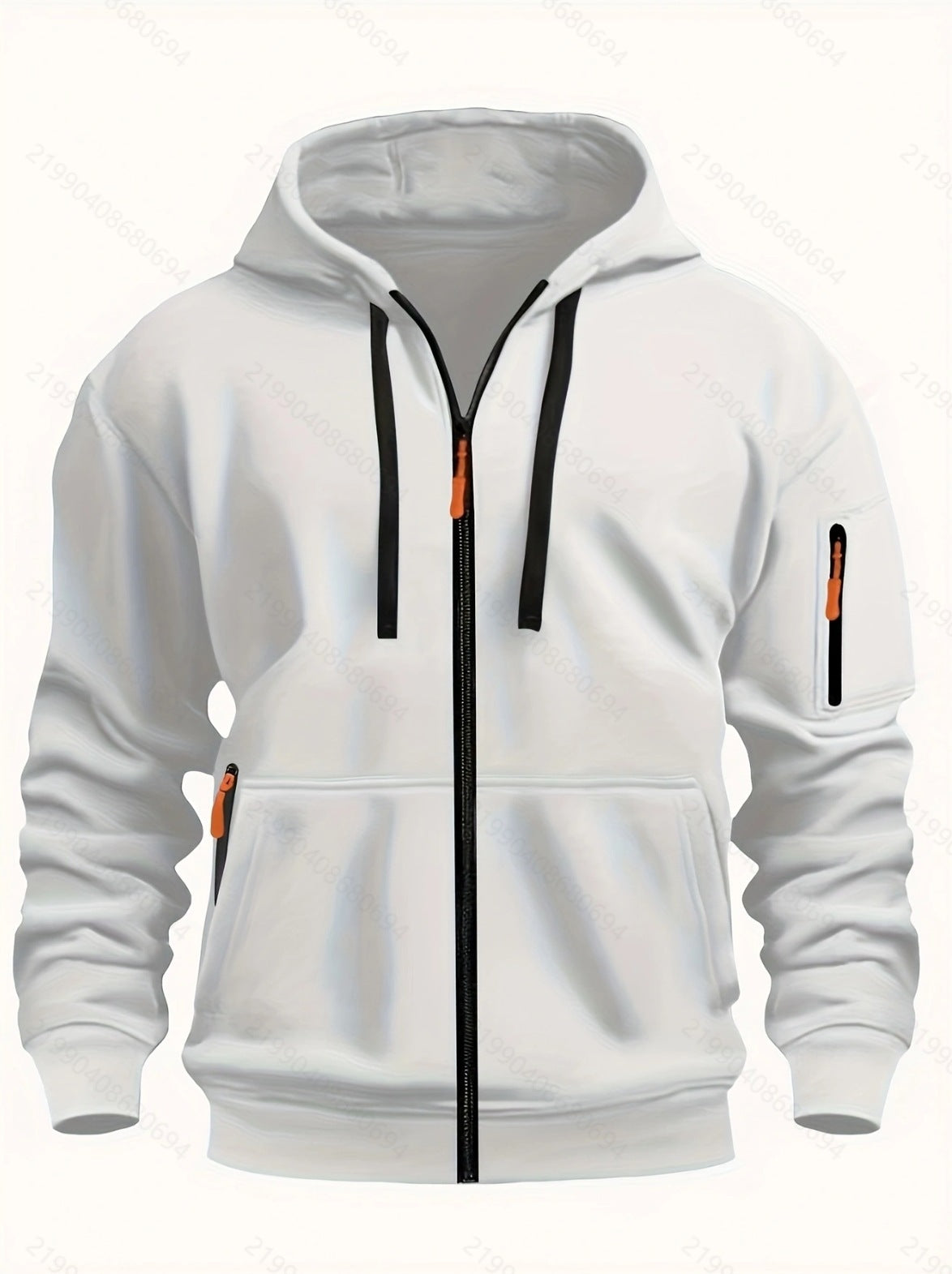 Athletic Zip Hoodie - Sports Essential