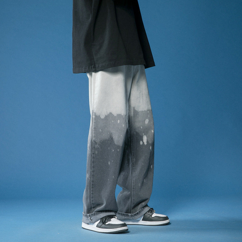 Gradient Denim Jeans - Tie-Dye Edition