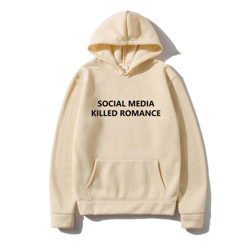 Graphic Letter Hoodie - Spring Streetwear