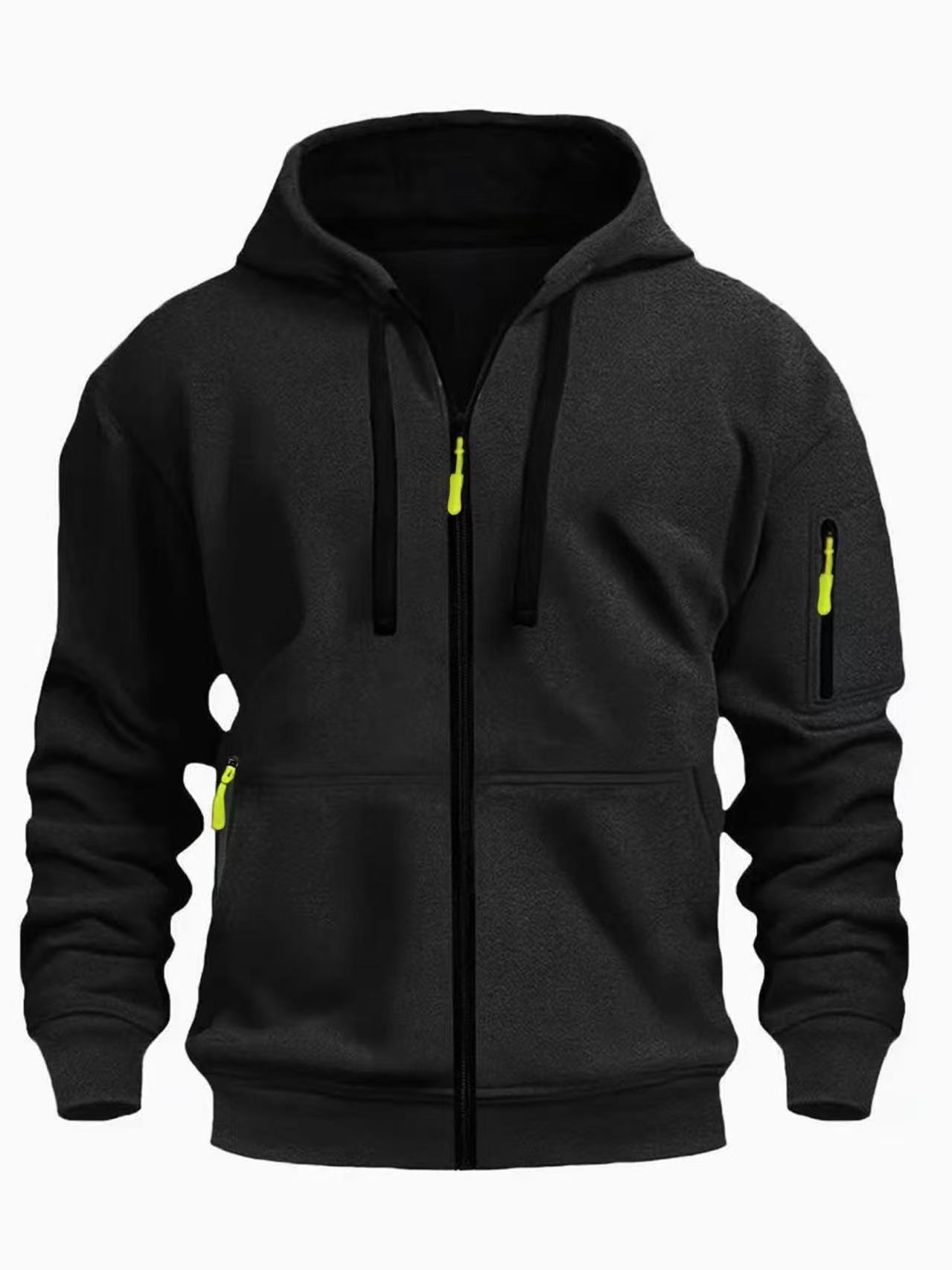 Athletic Zip Hoodie - Sports Essential