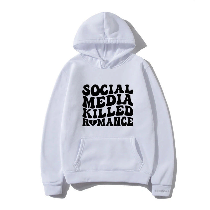 Graphic Letter Hoodie - Spring Streetwear