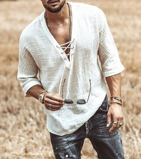 Formal Casual Tie Shirt - Smart Style