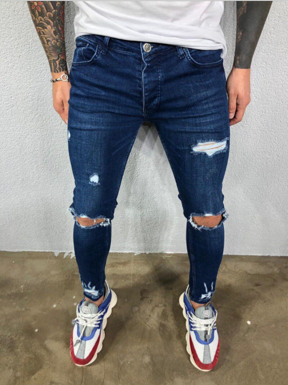Distressed Denim Jeans - Urban Edge
