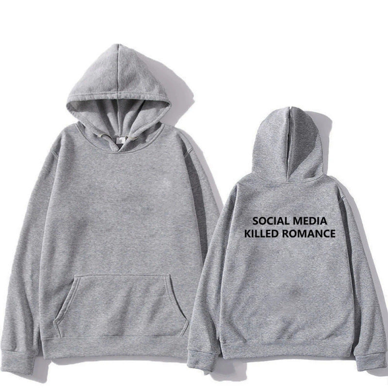 Graphic Letter Hoodie - Spring Streetwear