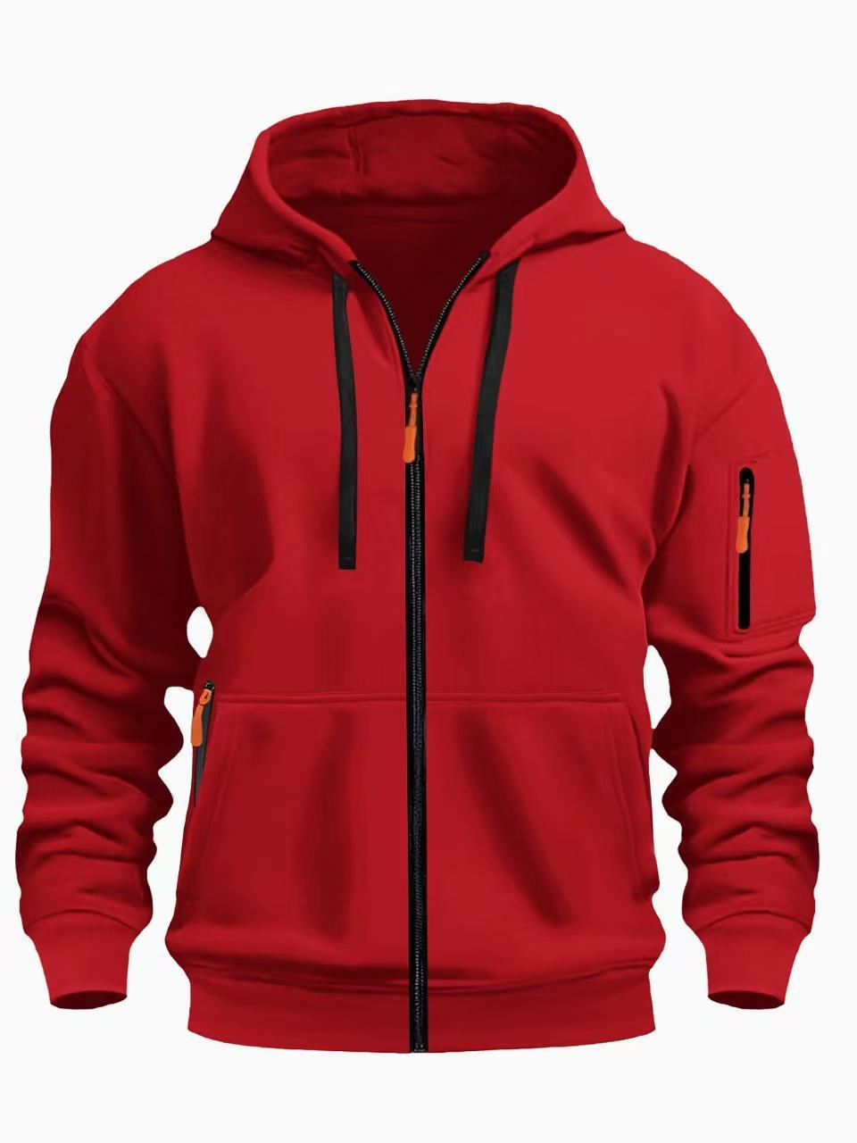 Athletic Zip Hoodie - Sports Essential