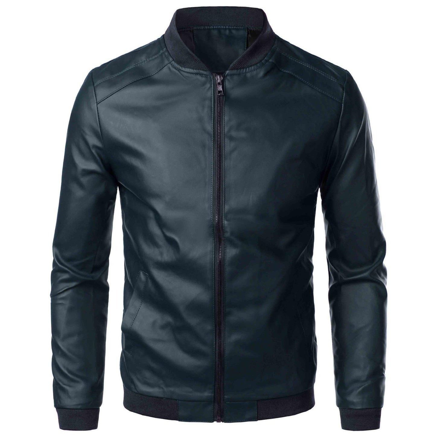 Biker Leather Jacket - Motorcycle Essential