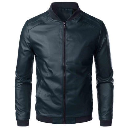 Biker Leather Jacket - Motorcycle Essential