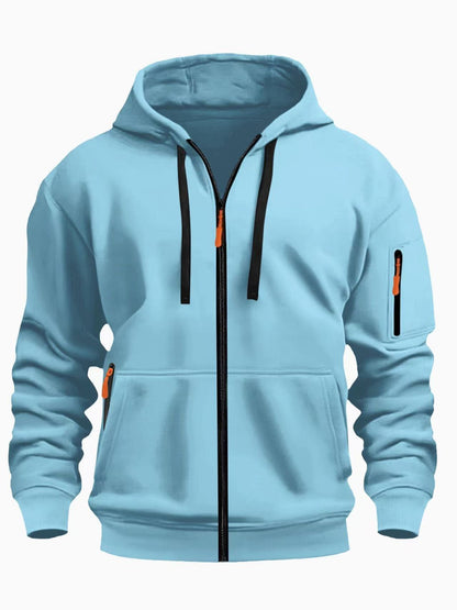 Athletic Zip Hoodie - Sports Essential