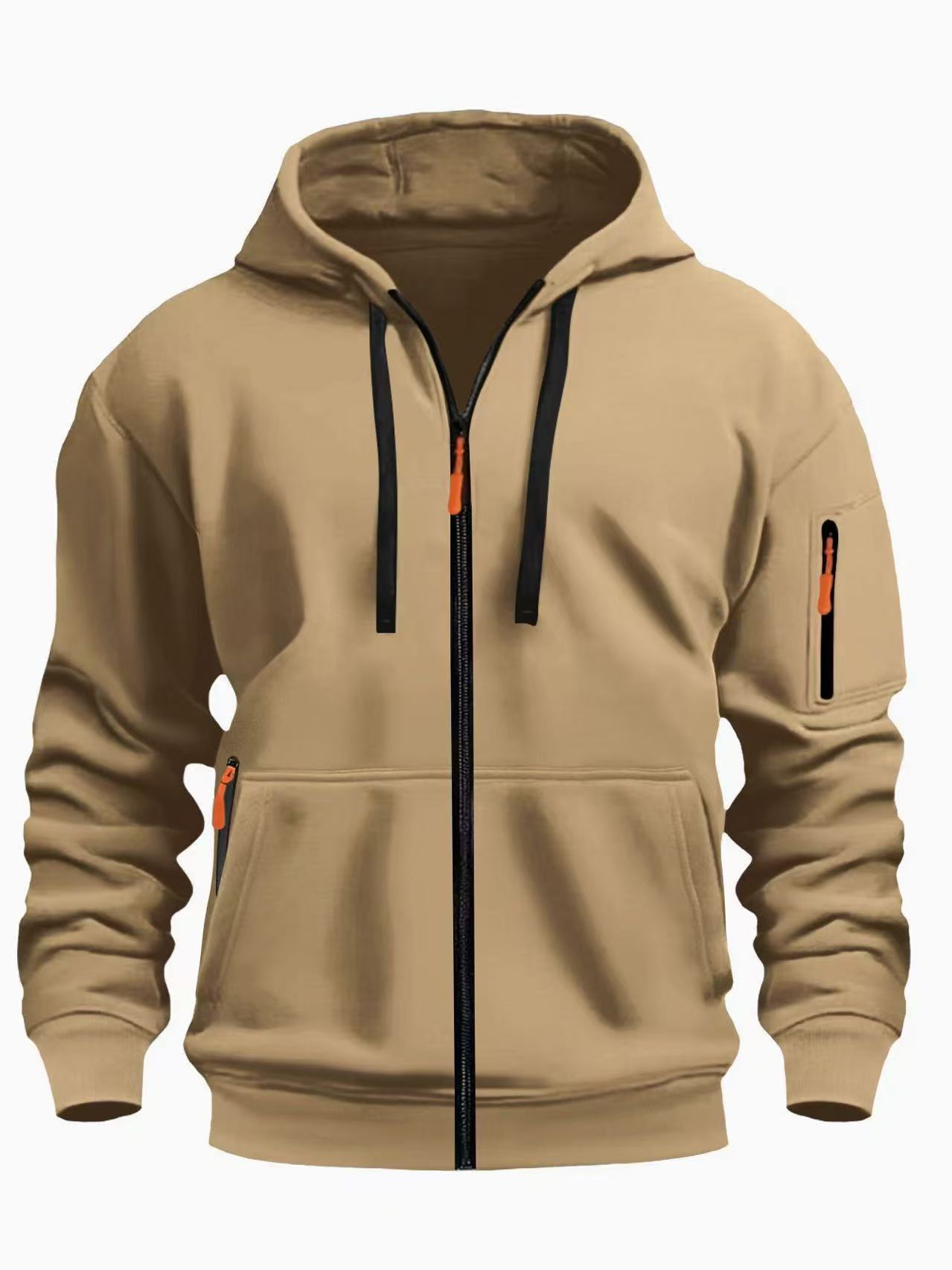Athletic Zip Hoodie - Sports Essential
