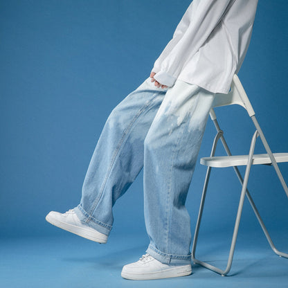Gradient Denim Jeans - Tie-Dye Edition