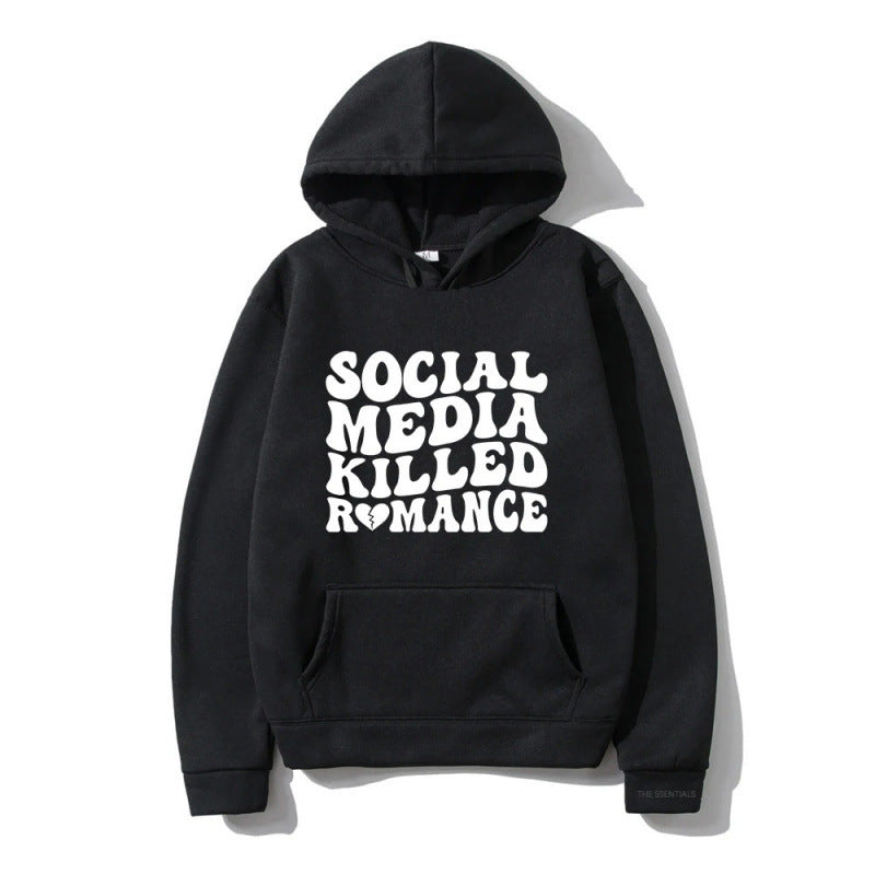 Graphic Letter Hoodie - Spring Streetwear