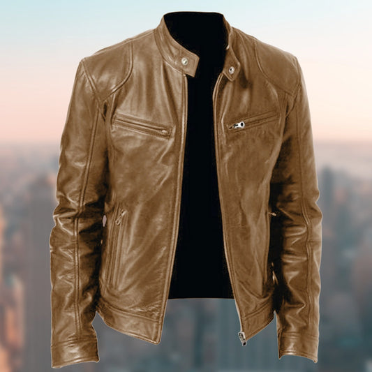 Gentleman's Zip Cardigan - Luxury Casual