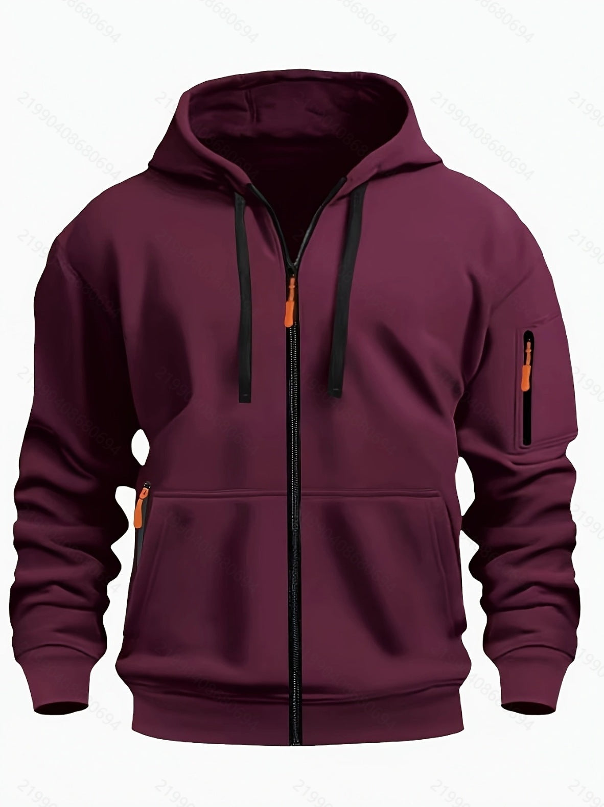 Athletic Zip Hoodie - Sports Essential