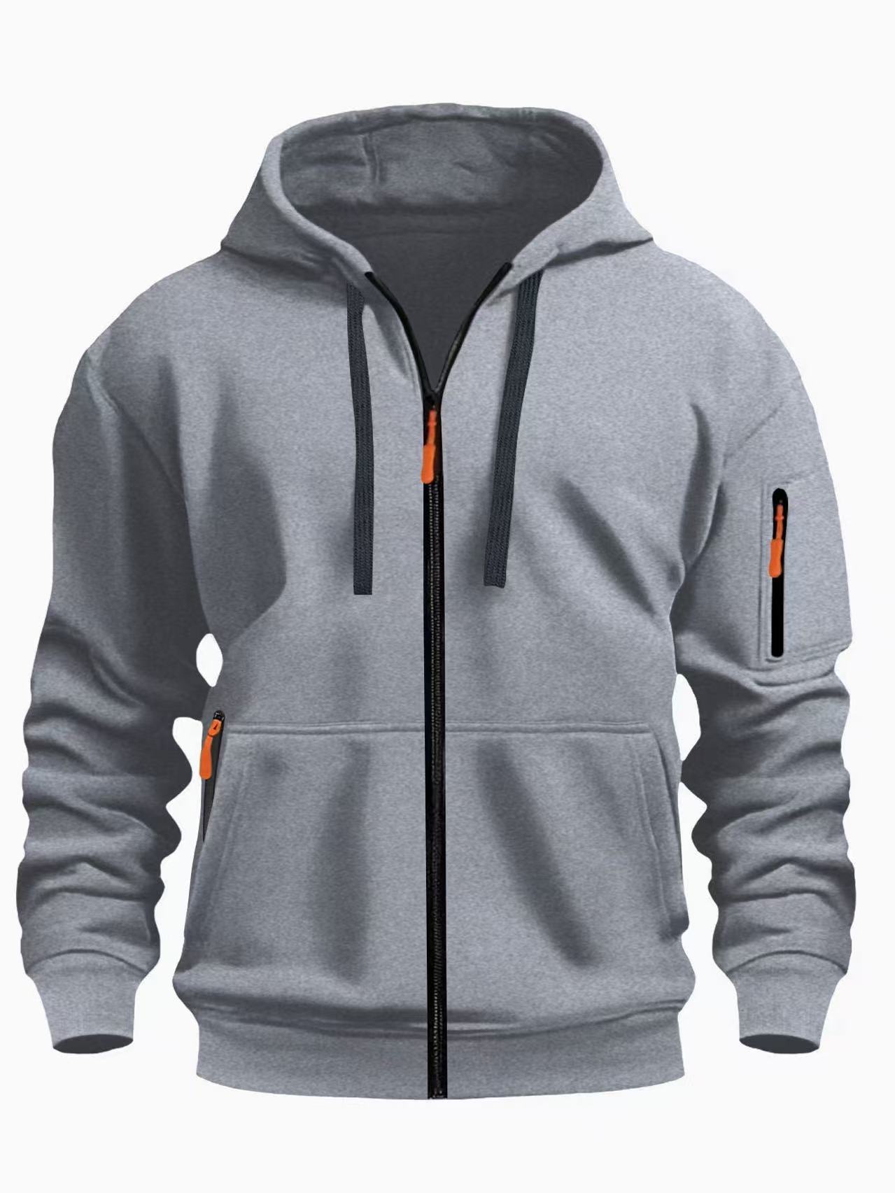 Athletic Zip Hoodie - Sports Essential