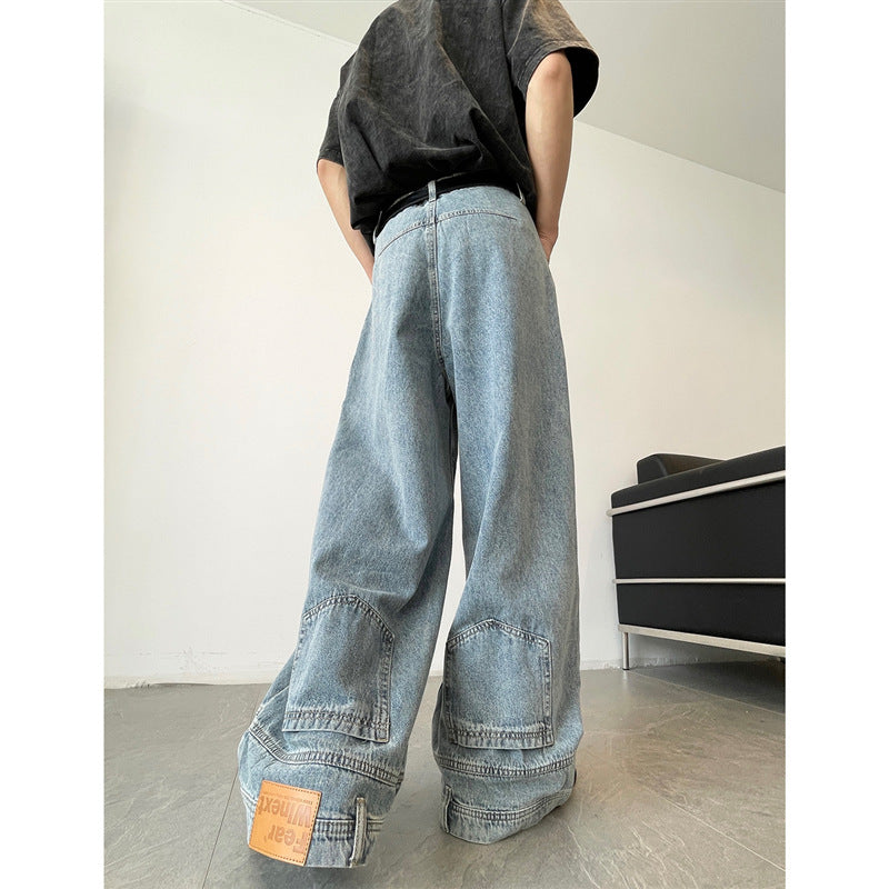 Vintage Straight Denim - Classic Blue