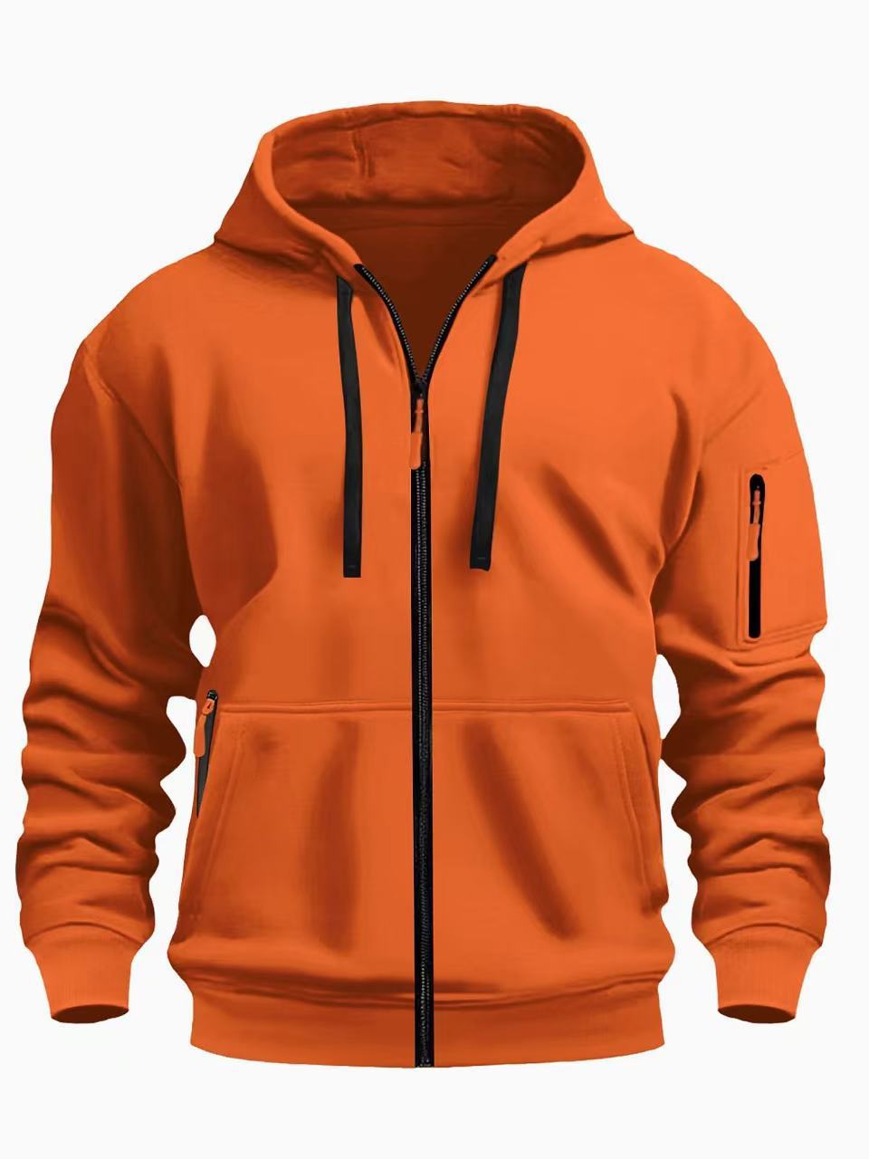 Athletic Zip Hoodie - Sports Essential