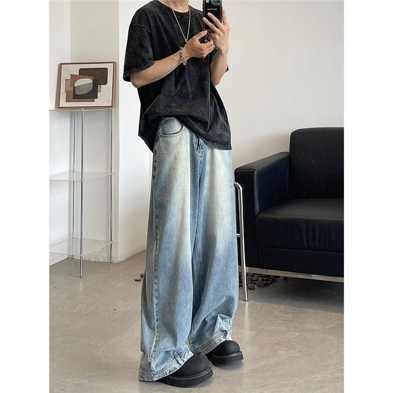 Vintage Straight Denim - Classic Blue