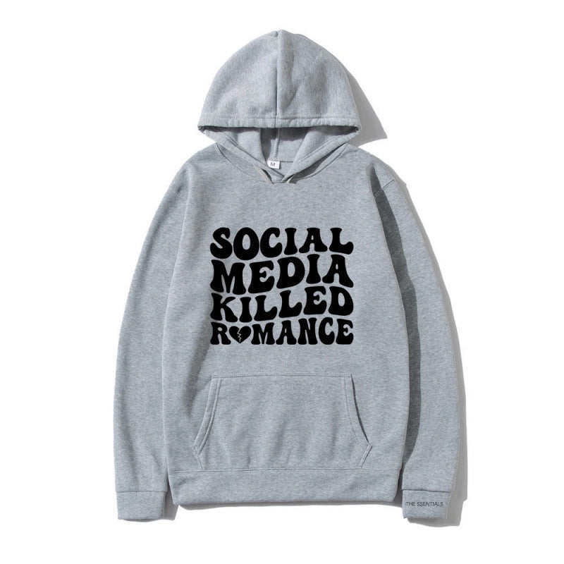 Graphic Letter Hoodie - Spring Streetwear