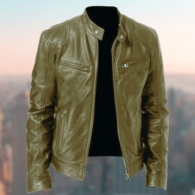 Gentleman's Zip Cardigan - Luxury Casual