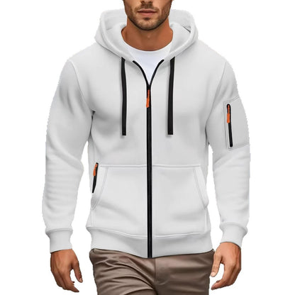Athletic Zip Hoodie - Sports Essential