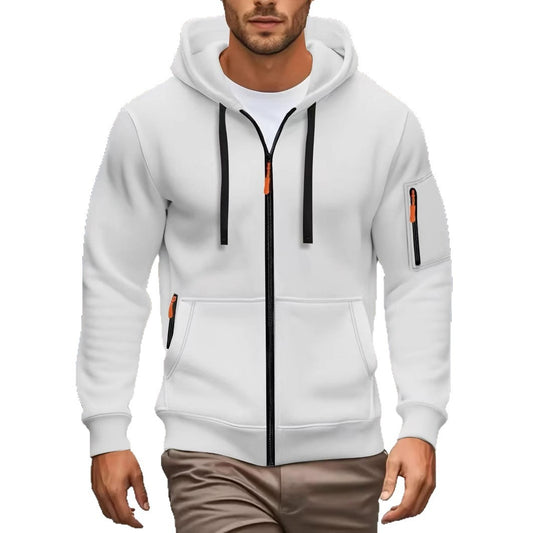 Athletic Zip Hoodie - Sports Essential