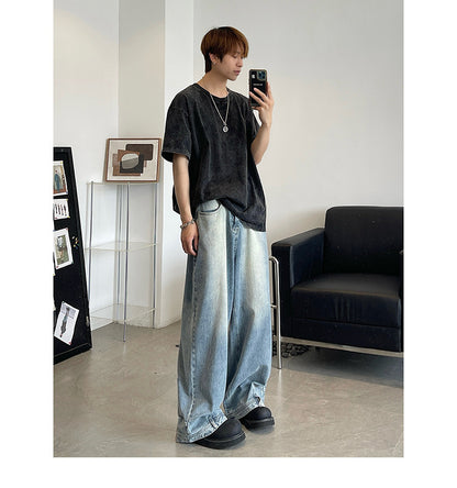 Vintage Straight Denim - Classic Blue