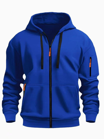 Athletic Zip Hoodie - Sports Essential
